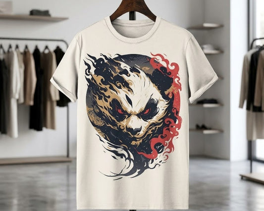 Oversized white drop shoulder T shirt