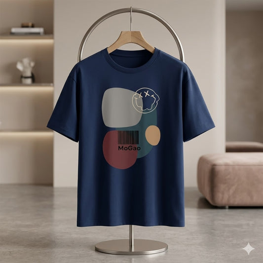 Oversized drop shoulder T shirt