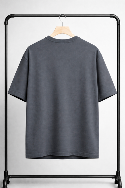 Oversized drop shoulder T shirt