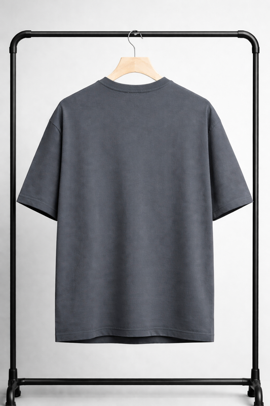 Oversized drop shoulder T shirt